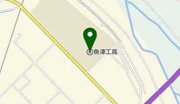 富山県立魚津工業高校の地図画像