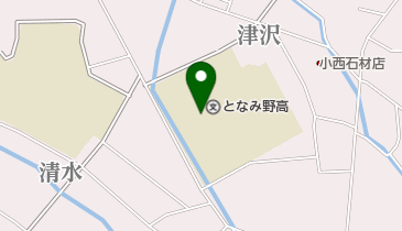 富山県立となみ野高校の地図画像