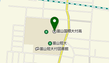 私立富山国際大学付属高校の地図画像