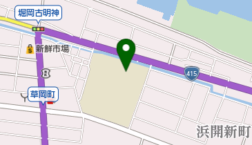 射水市立射北中学校の地図画像