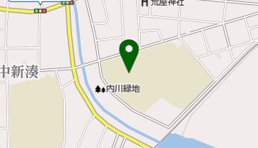 射水市立新湊中学校の地図画像