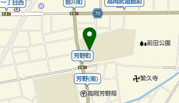 高岡市立芳野中学校の地図画像
