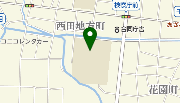 富山市立南部中学校の地図画像