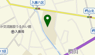 入善町立入善中学校の地図画像