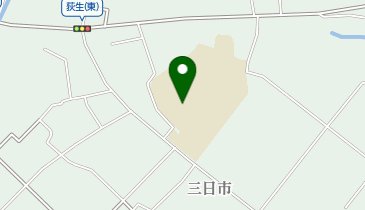 黒部市立明峰中学校の地図画像