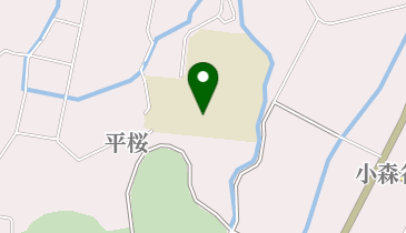 小矢部市立蟹谷小学校の地図画像