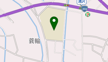 小矢部市立津沢小学校の地図画像