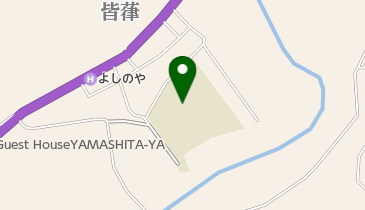 南砺市立上平小学校の地図画像