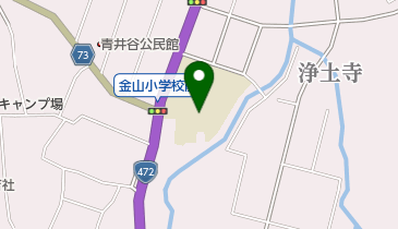 射水市立金山小学校の地図画像