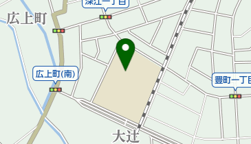 砺波市立出町小学校の地図画像