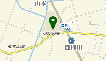 富山市立池多小学校の地図画像