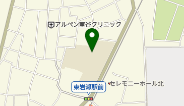 富山市立岩瀬小学校の地図画像