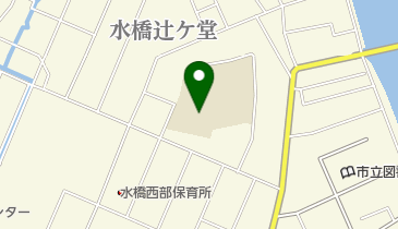 富山市立水橋西部小学校の地図画像