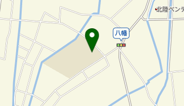 富山市立八幡小学校の地図画像