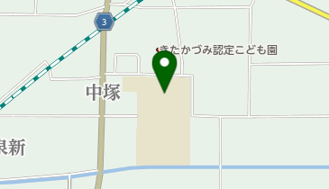 滑川市立北加積小学校の地図画像