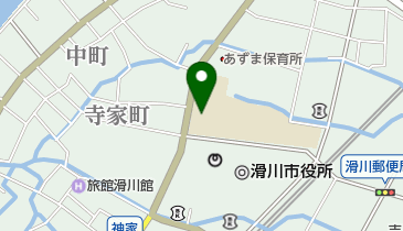 滑川市立寺家小学校の地図画像
