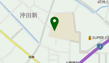 滑川市立西部小学校の地図画像