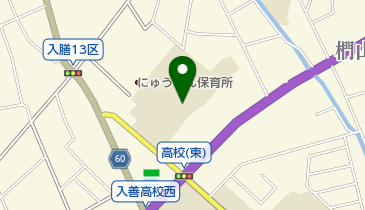 入善町立入善小学校の地図画像