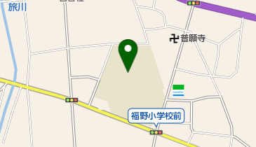 南砺市立福野小学校の地図画像