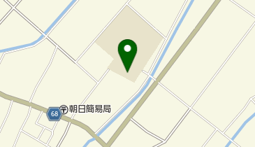富山市立朝日小学校の地図画像