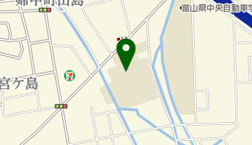 富山市立鵜坂小学校の地図画像
