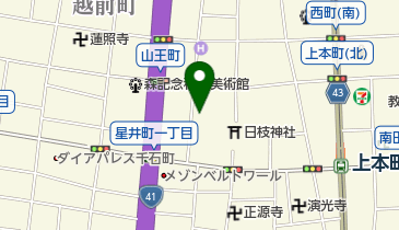 愛護幼稚園の地図画像