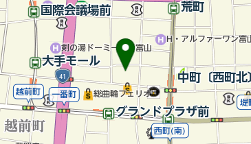 専門学校富山ビューティーカレッジの地図画像