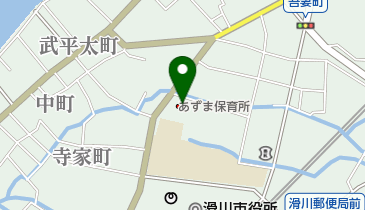 あずま保育所の地図画像