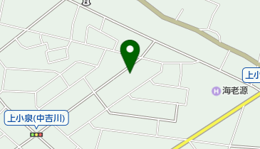 認定こども園上小泉保育園の地図画像