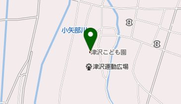 津沢こども園の地図画像