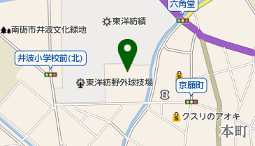 南砺市立認定こども園井波にじいろ保育園の地図画像