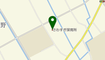 入善町立さわすぎ保育所の地図画像