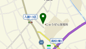 南部保育所の地図画像