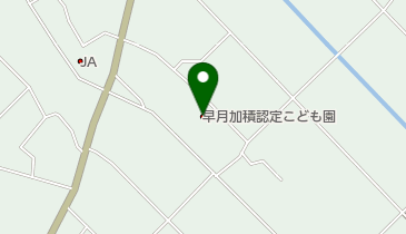 早月加積認定こども園の地図画像