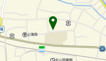 幼保連携型認定こども園上滝保育園の地図画像
