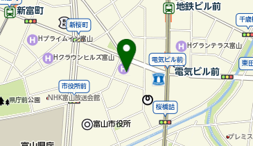 武田塾富山校の地図画像