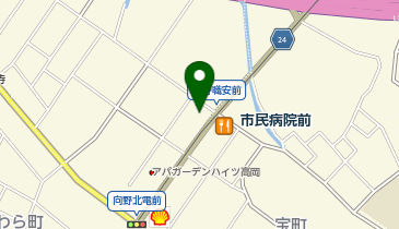 KATEKYO学院高岡向野町校の地図画像