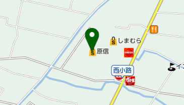 原信黒部店の地図画像