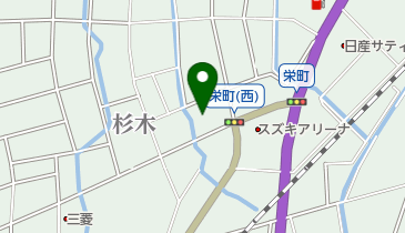 ヴァローレ砺波店の地図画像