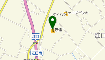 原信魚津店の地図画像