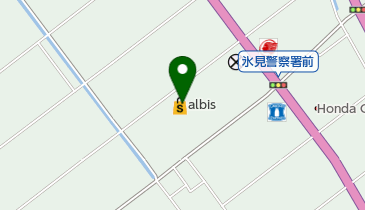 albis氷見店の地図画像