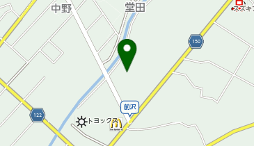 albis黒部店の地図画像