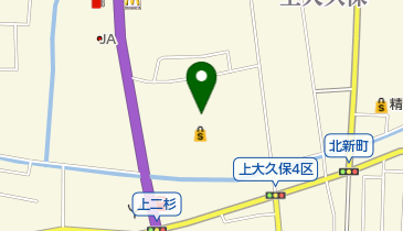 グリーンバレー大沢野ショッピングセンターの地図画像