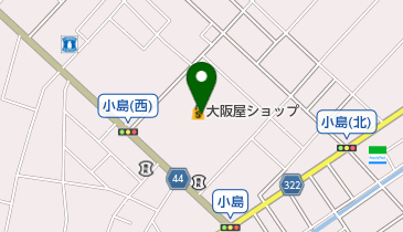 ダイオーショッピングスクエアアプリオの地図画像