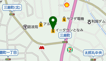 イータウンとなみの地図画像