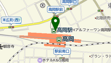 クルン高岡の地図画像