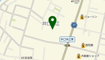 たかおか井口本江ショッピングモールわいわいマルシェの地図画像