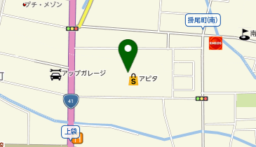 ハニーズ富山店の地図画像