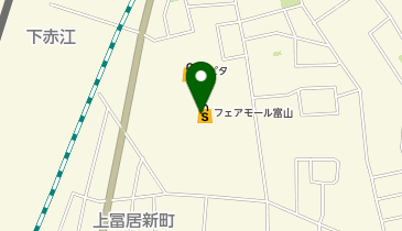 ハニーズ富山東店の地図画像