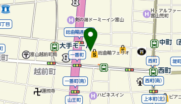 familiar大和富山店の地図画像